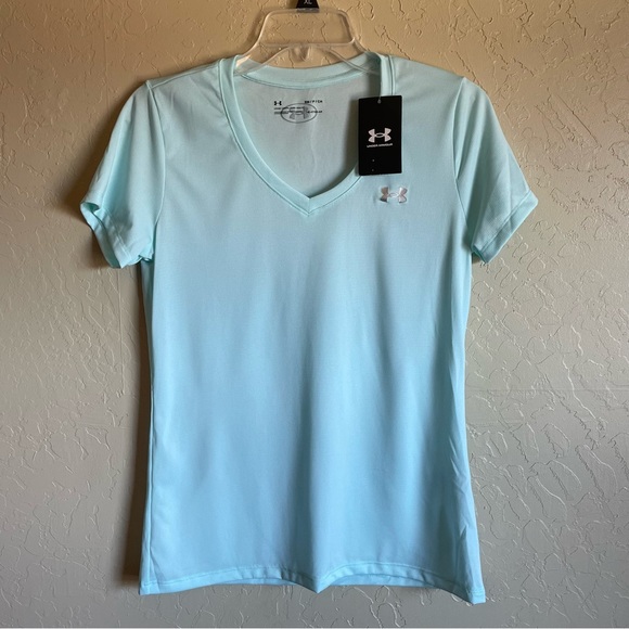 NWT Womens Under Armour Dri Fit Short Sleeve T Shirt small - Picture 3 of 9